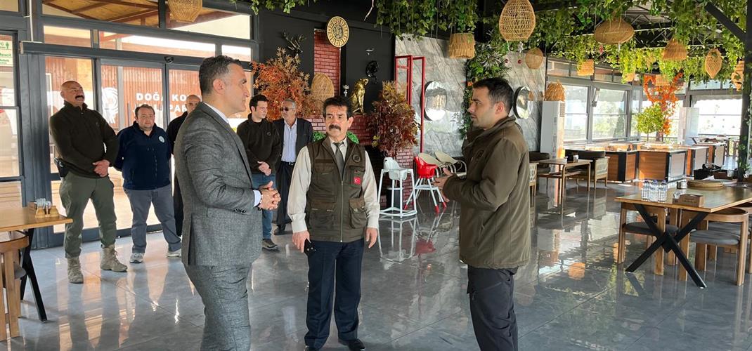 ​  Bölge Müdürümüz Abdullah ALİOĞLU, Karatepe Aslantaş Milli Parkı ve Çiftmazı Tabiat Parkı’nda incelemelerde bulundu.